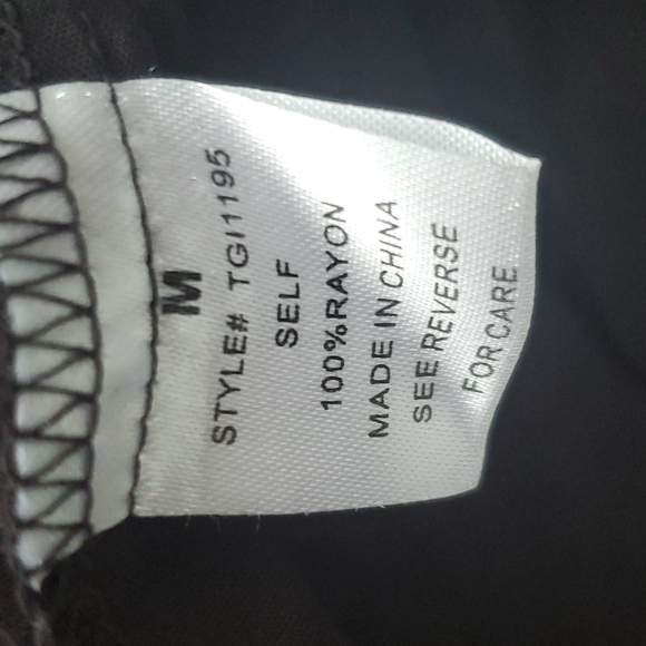 Black Work Blouse - Picture 3 of 3